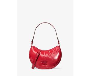 MK Wandelbare, bauschige Pochette Kyla Small - Rot - Michael Kors