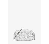 MK Wandelbare Clutch Athena mit Blumenapplikationen - Weiss - Michael Kors