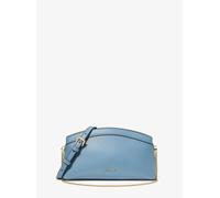 MK Wandelbare Clutch Athena Small aus Leder - Blau - Michael Kors