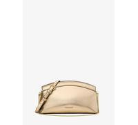 MK Wandelbare Clutch Athena Small aus Leder in Metallic-Optik - Goldton - Michael Kors