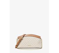 MK Wandelbare Clutch Athena Small mit Signature-Logomuster - Natur - Michael Kors