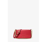 MK Wandelbare Pochette Bryant Small Aus Gekrispeltem Leder - Rot - Michael Kors