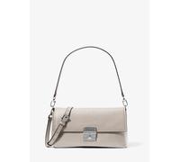 MK Wandelbare Schultertasche Addie Medium Aus Leder - Natur - Michael Kors