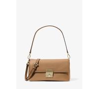 MK Wandelbare Schultertasche Addie Medium Aus Leder - Natur - Michael Kors