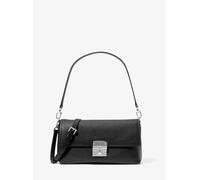 MK Wandelbare Schultertasche Addie Medium aus Leder - Schwarz - Michael Kors