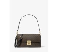 MK Wandelbare Schultertasche Addie Medium Mit Signature-Logomuster - Braun - Michael Kors
