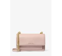 MK Wandelbare Schultertasche Claire Large Aus Gekrispeltem Leder - Rosa - Michael Kors