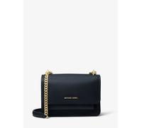 MK Wandelbare Schultertasche Claire Small Aus Gekrispeltem Leder - Blau - Michael Kors