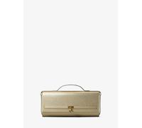 MK Wandelbare Schultertasche Hamilton Moderne Medium aus Leder in Metallic-Optik - Goldton - Michael Kors