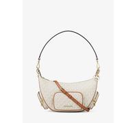 MK Wandelbare Schultertasche Merritt Medium Mit Signature-Logomuster - Natur - Michael Kors