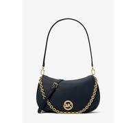 MK Wandelbare Schultertasche Nolita Medium Aus Gekrispeltem Leder - Blau - Michael Kors