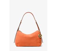 MK Wandelbare Schultertasche Nolita Medium Aus Nubuk - Orange - Michael Kors