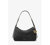 MK Wandelbare Schultertasche Nolita Medium Aus Nubuk - Schwarz - Michael Kors