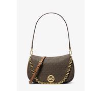 MK Wandelbare Schultertasche Nolita Medium Mit Signature-Logomuster - Braun - Michael Kors