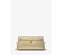 MK Wandelbare Umhängetasche Hamilton Moderne Extra-Small Aus Leder In Metallic-Optik - Goldton - Michael Kors