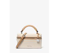 MK Wandelbare Umhängetasche Jana Extra-Small aus Canvas aus Baumwollmischung - Braun - Michael Kors