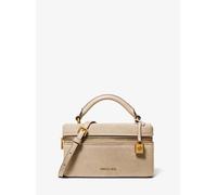 MK Wandelbare Umhängetasche Jana Extra-Small aus Leder - Natur - Michael Kors