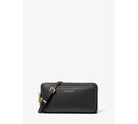 MK Wandelbare Umhängetasche Jet Set Large aus gekrispeltem Leder - Schwarz - Michael Kors