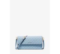 MK Wandelbare Umhängetasche Jet Set Small mit Signature-Logomuster - Blau - Michael Kors