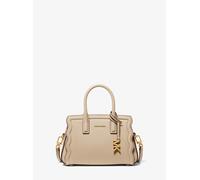 MK Wandelbare Umhängetasche Laila Extra-Small aus gekrispeltem Leder - Natur - Michael Kors