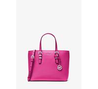 MK Wandelbare Umhängetasche Quinn Small aus gekrispeltem Leder - Rosa - Michael Kors