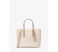 MK Wandelbare Umhängetasche Quinn Small mit Signature-Logomuster - Rosa - Michael Kors