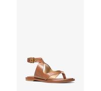 MK Wickelsandale Irene aus Leder - Braun - Michael Kors