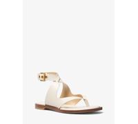 MK Wickelsandale Irene Aus Leder - Natur - Michael Kors