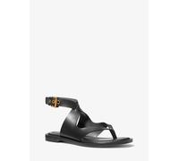 MK Wickelsandale Irene Aus Leder - Schwarz - Michael Kors