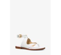 MK Wickelsandale Irene aus Leder - Weiss - Michael Kors