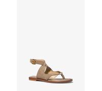 MK Wickelsandale Irene Aus Wildleder - Natur - Michael Kors