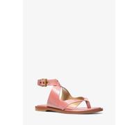 MK Zehensandale Irene aus Leder - Rosa - Michael Kors