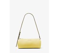 MK Zylindrische Pochette Izzy Small Aus Gekrispeltem Leder - Gelb - Michael Kors