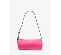 MK Zylindrische Pochette Izzy Small aus gekrispeltem Leder - Rosa - Michael Kors