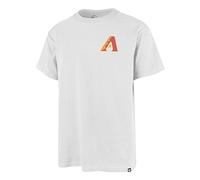 MLB Arizona Diamondbacks Cooperstown White Wash Backer World Series 2001 T-Shirt M