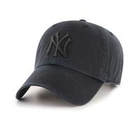 MLB New York Yankees NY Cap Basecap Adjustable Baseballcap cleanup ganz schwarz