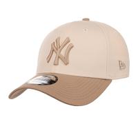 MLB Twotone Cotton Yankees Cap by New Era cremeweiß-beige One Size