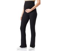 MAMALICIOUS Damen Mlbrynja Flare Jersey A. Noos Leggings, Schwarz, S EU