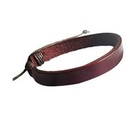 MLWSKERTY Modernes Schlichtes PU Leder Armband Traditionelles Elegantes Design Veränderbares Ende Grüne Substanz Hervorragend Zum Verschenken Bequemes PU Leder Armband