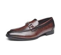 MlYJmer Herren Loafer Schlupfschuh Anzugschuhe Hochzeit Büro Formelle Schuhe