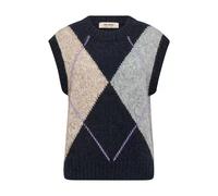 MOS MOSH - MMJennine Knit Vest salute navy - Gr. - S