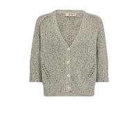 MOS MOSH - MMLizet Camelot Knit Cardigan turf green - Gr. - S