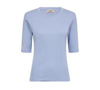 MOS MOSH - MMMali O-neck 3/4 Sleeve Tee brunnera blue - Gr. - M