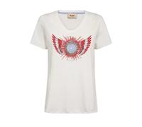 MOS MOSH - MMRomi Gethi O-SS Glam Tee ecru - Gr. - S