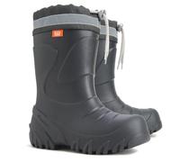 DEMAR Kinder Gummistiefel Winterstiefel Regenstiefel Kinderstiefel Gefüttert GRAU Größe 22/23