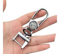 MNBVGHH Auto Schlüsselanhänger, für Mazda 3 5 6 ATENZA Axela CX30 CX5 CX30 Outlander Premium Kohlefaser Schlüsselanhänger, Mode Schlüsselanhänger für Männer Frauen,Leder Key Fob,A-M