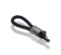 MNBVGHH Auto Schlüsselanhänger, für opc opcline Corsa gsi Astra sxi Vectra gtc Premium Kohlefaser Schlüsselanhänger, Mode Schlüsselanhänger für Männer Frauen,Leder Key Fob,A-S