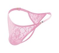 MNSWR Herren Slip Sexy Unterwäsche Sportunterwäsche Herren Low Rise Mesh Slips String Low Rise Elastische Taille Unterwäsche Unterhosen Männer Herren Shorts Mit Taschen Low Rise Bikini G