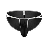 MNSWR Jockstrap,Sportunterwäsche Low-Rise Weich Und Atmubgsaktiven Unterhose Netz Unterhosen Tanga Strings Lange Unterhosen Herren Badehose Bikini Sportunterwäsche