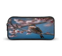 MNVTSKOP A Little Bird Federmäppchen, großes Fassungsvermögen, Federmäppchen, Büro-Federmäppchen für Männer und Frauen, Schreibtisch-Organizer